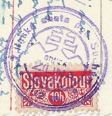 Pečiatka z 1943